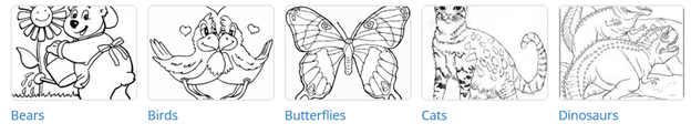 Art activity worksheet