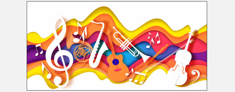 musical instruments art