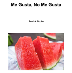 Book cover with watermelon design