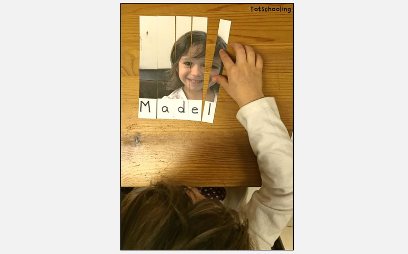child doing art project