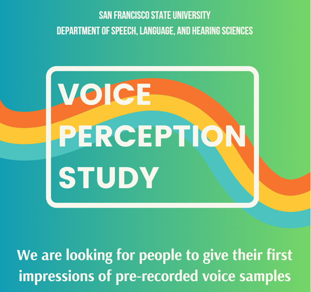 Voice Perception Study 